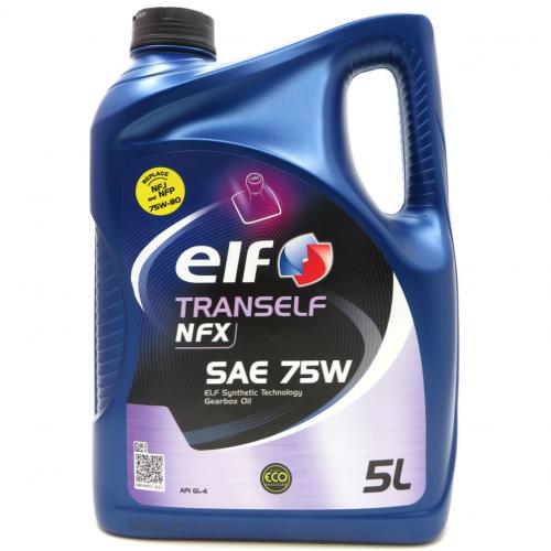 5 Liter elf TRANSELF NFX 75W ersetzt NFP und NFJ 75W-80