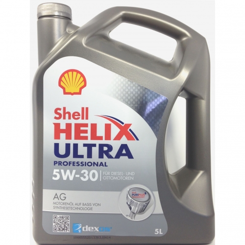5 Liter Shell Helix Ultra Professional AG 5W-30 Opel/GM 
