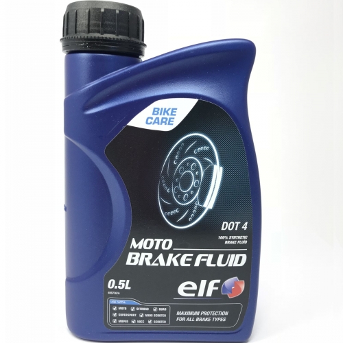 0,5 Liter elf MOTO Brake Fluid Dot 4