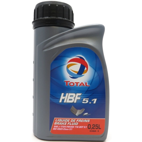 Restposten 0,25 Liter Total HBF 5.1 Synthetische Bremsflssigkeit 