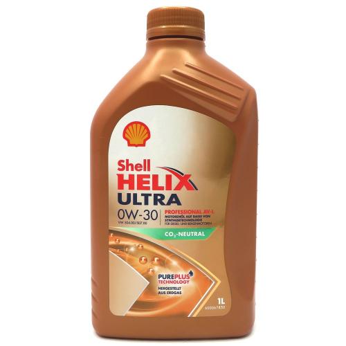 1 Liter Shell Helix Ultra Professional AV-L 0W-30